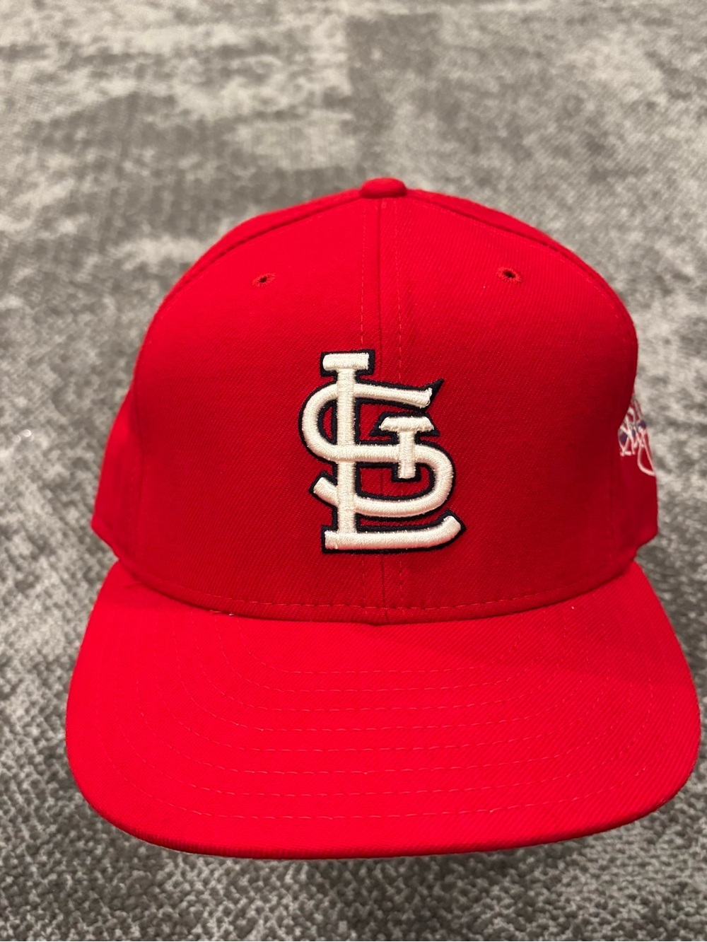 Vintage New Era St Louis Cardinals 1998 All Star Patch Fitted Size 7 3/8 Hat